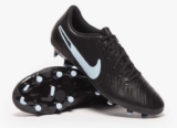 Nike Tiempo Legend X Club FG/MG Football Boots – Black/Ice Blue – Size 3.5-12