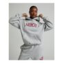 Nike Womens Studio Fleece Oversized Crop Hoodie