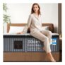 NineLan Luxe Pillow Top Single Mattress 3ft Pocket Sprung 7-Zone