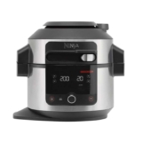 Ninja Foodi 11-in-1 6L SmartLid Multi-Cooker, Stainless Steel/Black OL550UK
