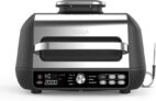 Ninja Foodi Max Pro Health Grill & Air Fryer, Silver/Black AG651UK