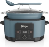 Ninja Foodi PossibleCooker, 8-in-1 Slow Cooker, 8L, Sea Salt Grey MC1001UK