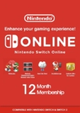 Nintendo Switch Online 12 Months Membership – Nintendo Switch & Switch 2 – Key