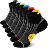 Niofind Mens Trainer Socks, Cotton Ankle Socks for Men Women, Breathable, for Running, Walking (6 Pairs) – Sold by Niofind Store / FBA