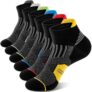 Niofind Mens Trainer Socks, Cotton Ankle Socks for Men Women, Breathable, for Running, Walking (6 Pairs) – Sold by Niofind Store / FBA