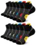 Niofind Mens Trainer Socks, Cotton, For Men Women, Breathable Sports Sock for Running, Walking (6 Pairs) – Sold by Niofind Store / FBA