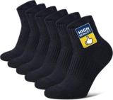 Niofind Quarter Sports Socks for Men & Women, Cotton and Cushioned