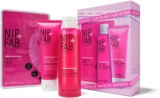 Nip Fab Clear The Decks Kit 3-Step Salicylic Acid Skincare Set for Blemish-Prone Skin Includes Gel Cleanser, Facial Scrub & Sheet Mask With Allantoin & Hyaluronic Acid