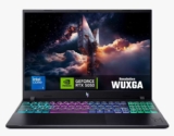 Nitro V16 Gaming Laptop, Intel Core 5 Processor, 16GB RAM, 512GB SSD, RTX 5050, 16 WUXGA, Black