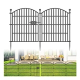 No-Dig Garden Fence with Gate 60cm X 5.2m Dog Barrier
