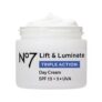No7 Lift & Luminate Triple Action Day Cream SPF 15 50ml