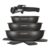 Non Stick Frying Pan Set for Induction Hobs, 7 Piece