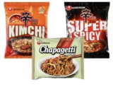 Nongshim Shin Ramyun, Kimchi, Super Spicy and Chapagetti Instant Noodles 120g140g Lidl Plus Price
