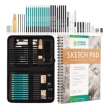 Norberg & Linden XXL Drawing Set with Pencils, Eraser, Pad