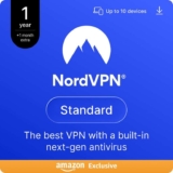 NordVPN Standard, Amazon Exclusive, 1 Year 1 Extra Month, 10 Devices, Digital Code
