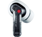 Nothing Ear Wireless Ear Buds with Active Noise Cancelling, Bass Enhance Algorithm and up to 42.5 Hours of Listening Time – White (free C&C)