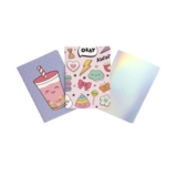 Novelty Notebook Set A5 3 Pack