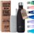 Nuactiv Stainless Steel Water Bottle 500ml, Vacuum Insulated Metal Flask, BPA Free, Reusable (Black only) Sold by Nuactiv / FBA