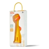 Nuby Chompy Chube Baby Teether, Soft Gums, Easy Hold, 3M