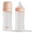 Nuby RapidBottle Anti-Colic Glass Baby Bottles, 2-Pack, 9oz, Beige
