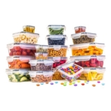 Nuovva Airtight Food Storage Containers Set 40pcs