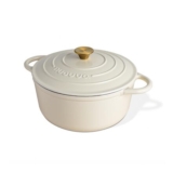 Nuovva Enamelled Cast Iron Dutch Oven with Lid, 7.3 Qt