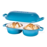 Nuovva Sourdough Dutch Oven Light Blue Enamelled Cast Iron