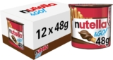 Nutella &Go Hazelnut Snack Kit, Bulk Chocolate Gift, Hazelnut Spread with Cocoa and Breadsticks, Pack of 12 x 48g