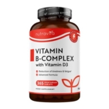 Nutravita Vitamin B Complex High Potency – 1 Full Year Supply