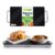 NutriChef Food Warmer Buffet Server Electric Warming Tray Hot Plate for Parties & Catering, Glass Surface Keeps Food Warm