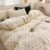Nyescasa Heart Duvet Cover Sets Single Beige Brown Love Hearts Cute Kawaii Super Soft Microfibre Bedding Set 2pcs for Kids Girls Women Aesthetic Quilt Cover 135×200 cm and 1 Pillowcase 50×75 cm