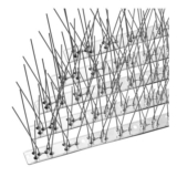OFFO Bird Spikes with Stainless Steel Base, 16.5m Coverage
