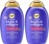 OGX Biotin & Collagen Hair Thickening Conditioner, 385ml (Pack of 2)