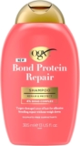 OGX Bond Protein Repair Shampoo, Repair & Protect, with 4percent Bond Complex, Targets Damaged Areas of Hair for Effective Bonding Repair without Weighing It Down, Sulfate Free, 385ml