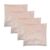 OHS 4 Pack Metallic Wave Cushion Covers Home Decor Set