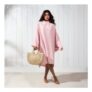 OHS Adult Towel Poncho – Blush Pink
