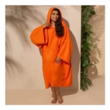 OHS Adult Towel Poncho – Orange