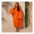 OHS Adult Towel Poncho – Orange