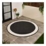 OHS Contrast Border Reversible Outdoor Rug