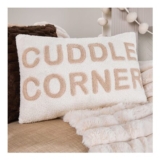 OHS Cuddle Corner Slogan Cushion – Natural