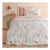 OHS Enchanted Unicorn Print Duvet Cover Set – Sage/Pink