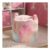 OHS Faux Fur Storage Basket – Tie Dye