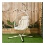 OHS Foldable Hanging Egg Chair – Cream