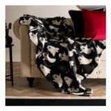OHS Ghost Fleece Throw – Black