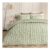 OHS Gingham Filled Seersucker Duvet Cover Set Double