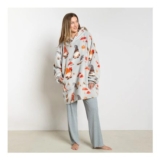 OHS Gonk Hoodie Blanket – Light Grey