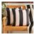 OHS Indoor/Outdoor Stripe Print Cushion Covers – Monochrome