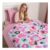 OHS Kids Leopard Print Weighted Blanket, Multi – 3KG