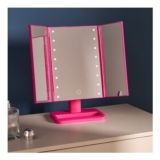 OHS LED 3-Way Vanity Mirror – Hot Pink