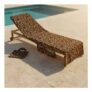 OHS Leopard Print Beach Towel in a Bag – Natural